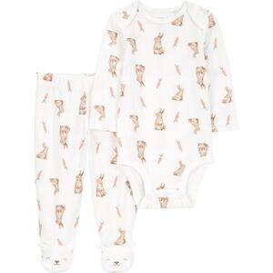 Carter's Child of Mine Footed Outfit Set, 2-Piece Preemie NWOT